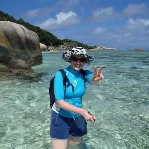 Anse source d'argent après une longue randonnée, Seychelles @pink.turtle.blog
