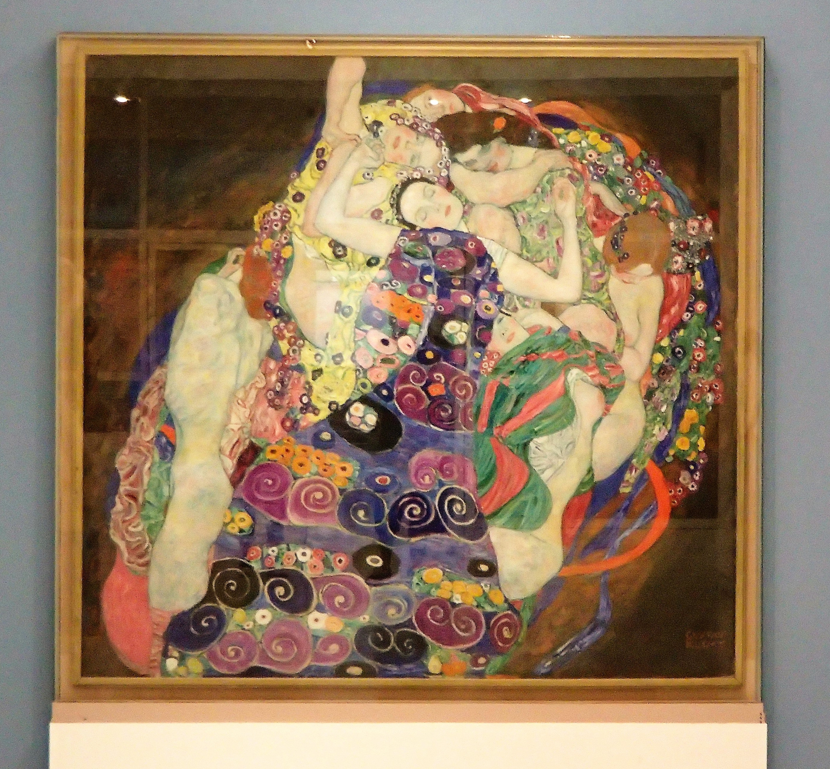 Les vierges de Klimt, musée d'art de Prague/ @pink.turtle.blog